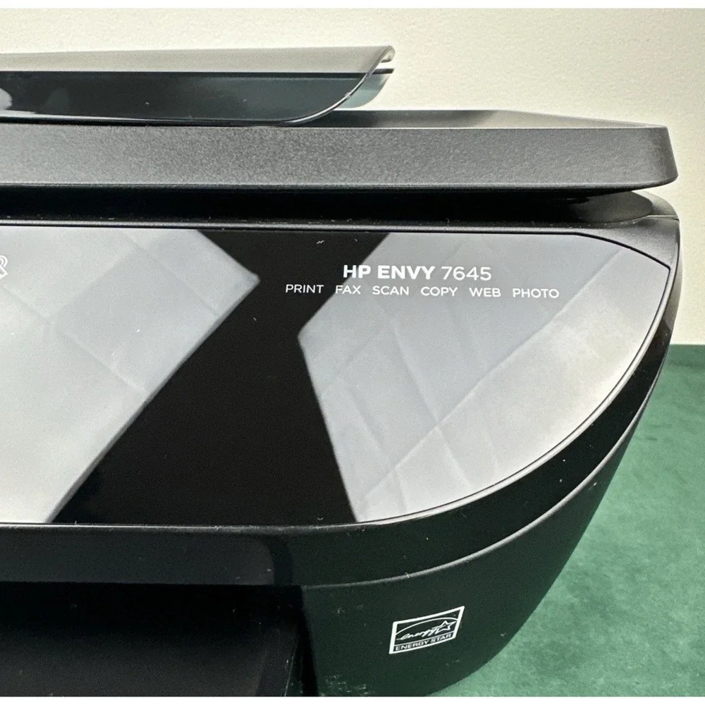 HP Envy 7645 All in One Printer Color Inkjet Fax Copy Scan Photo Web